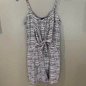 Sugarlips Blue & White Romper